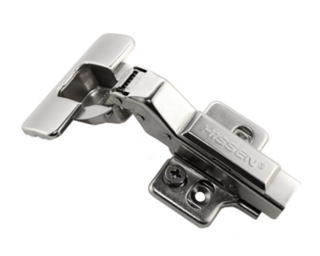 Петля 30* с доводчиком, с планкой, с регулировкой 3D, 48мм, HISSEN HISPRO