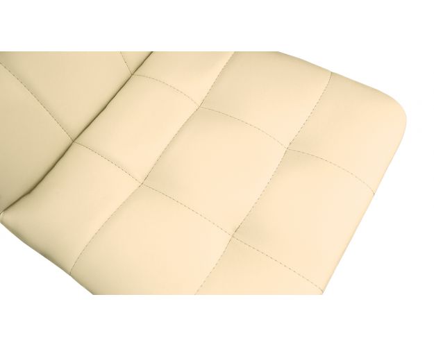 Стул «Аспен» К3 Черный муар/Кожзам Polo Cream