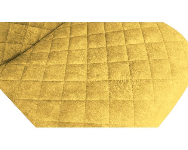 Стул «Ричи» К1С Белый/Микровелюр Wellmart Yellow