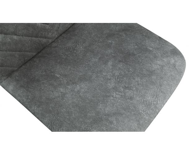 Стул «Шерри» К1С Белый/Микровелюр Wellmart Graphite